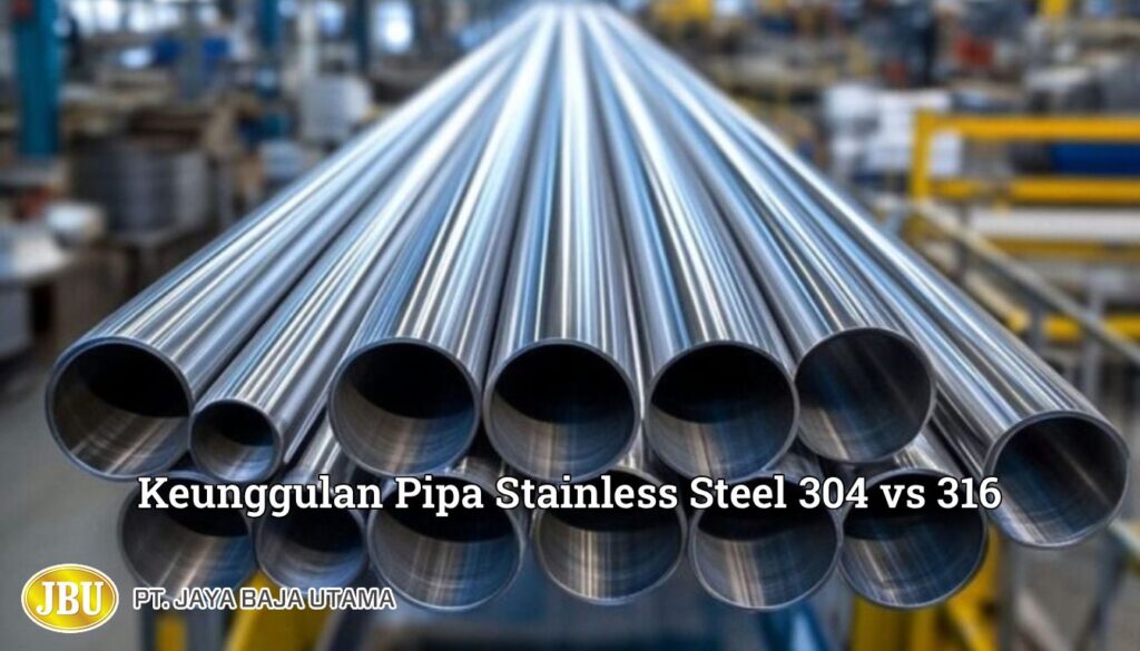 Keunggulan Pipa Stainless Steel 304 vs 316