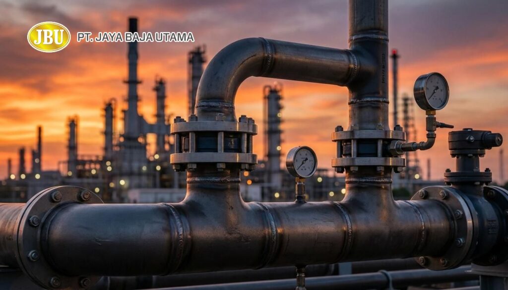 Peran Vital Pipa Carbon Steel dalam Industri Minyak dan Gas