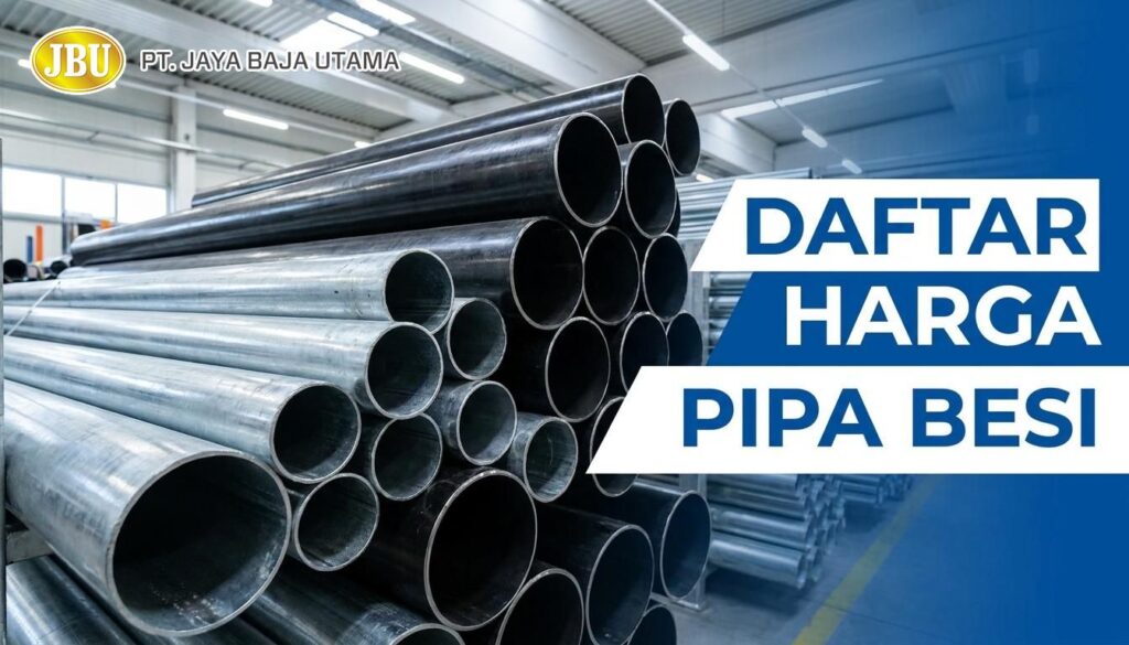 Daftar Harga Pipa Besi Per Batang Terbaru 2026 duniapipa.co.id