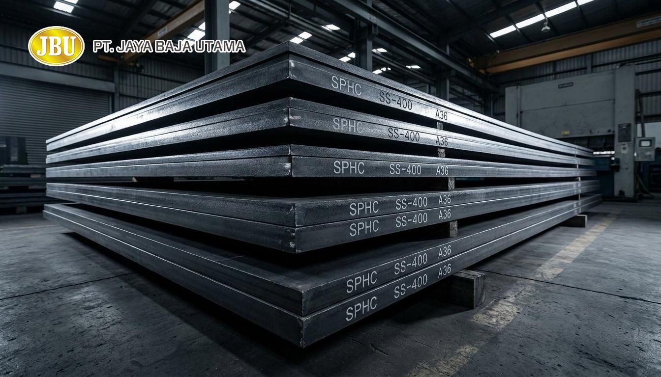 Plat Hitam (SPHC, SS 400, dan A36)