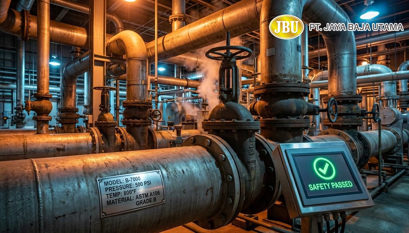 Spesifikasi dan standar keselamatan Pipa boiler