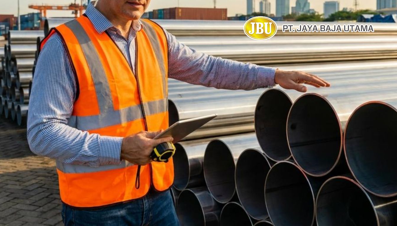Tips memilih supplier pipa baja di Jakarta