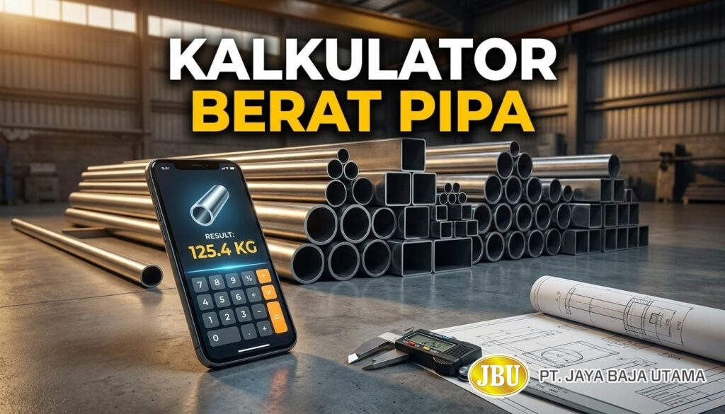 Kalkulator Berat Pipa Baja Online