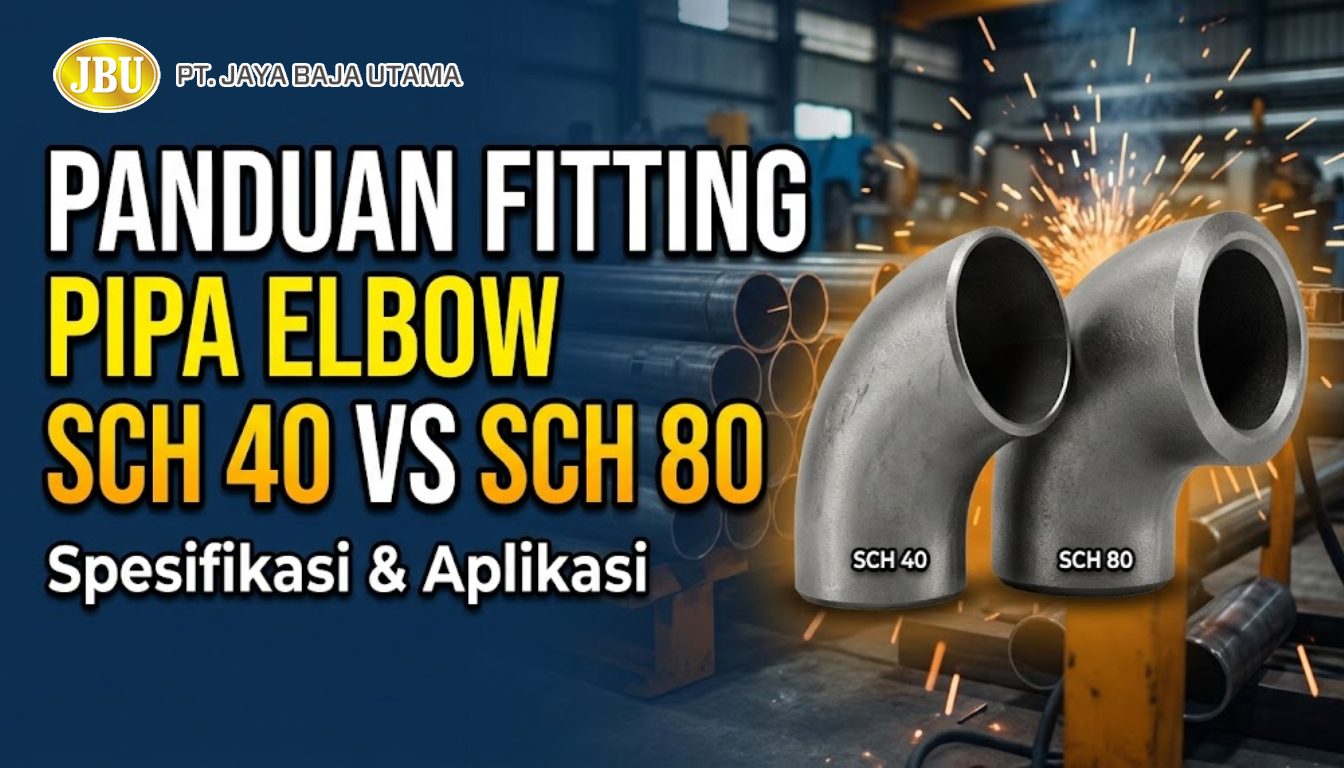 Panduan Fitting Pipa Elbow SCH 40 & SCH 80 Spesifikasi & Aplikasi