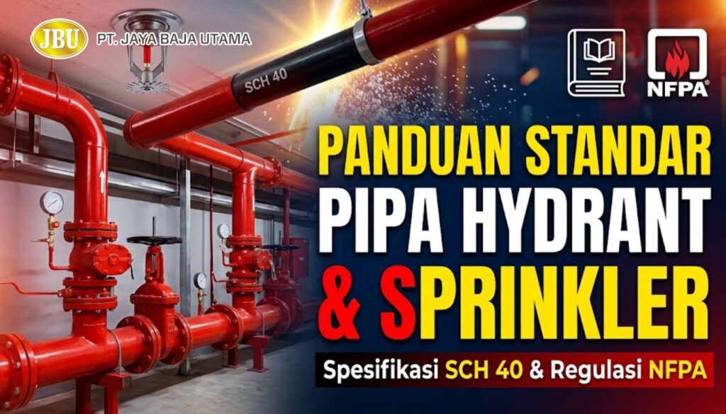 Spesifikasi Pipa Hydrant & Sprinkler SCH 40 Panduan Lengkap